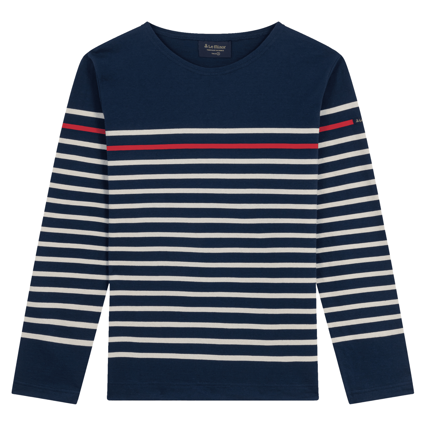 LE MINOR, MARINIÈRE, NAVY / WHITE / RED, HOMME