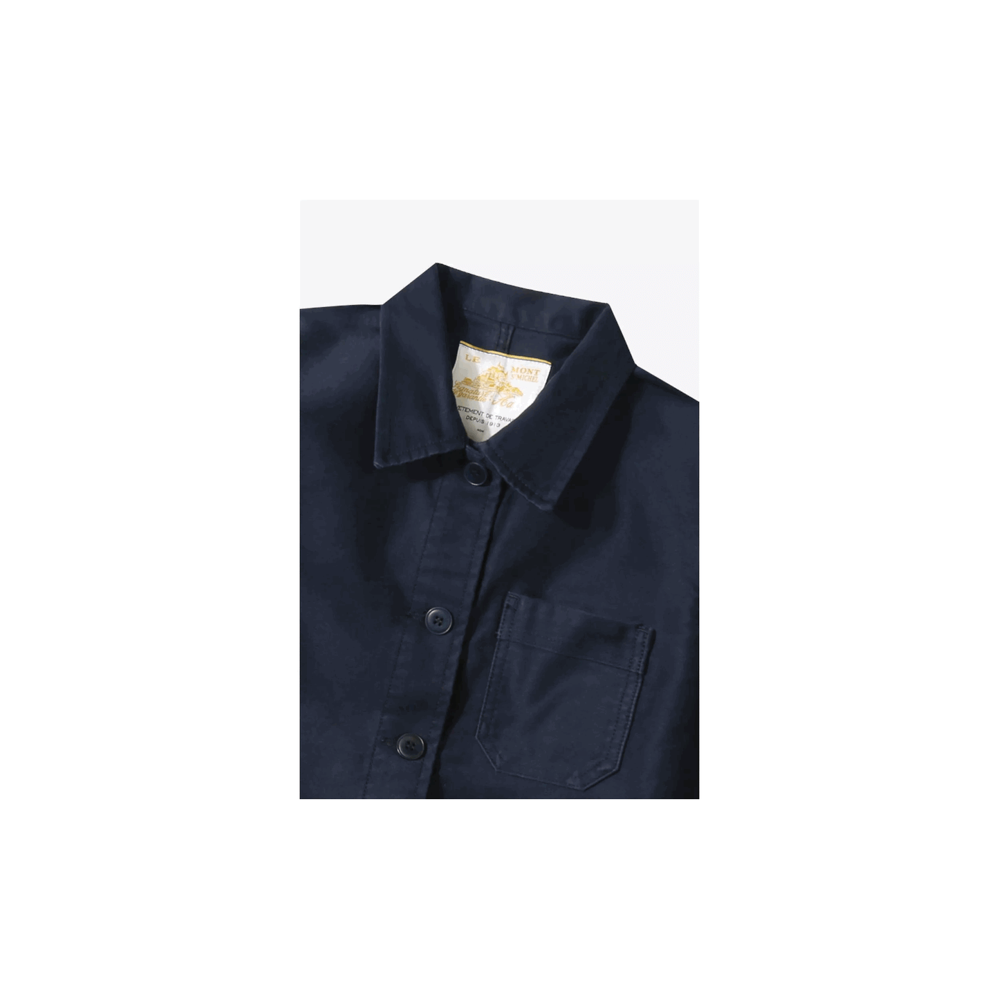 LE MONT ST MICHEL, GENUINE WORK JACKET, NAVY, MEN