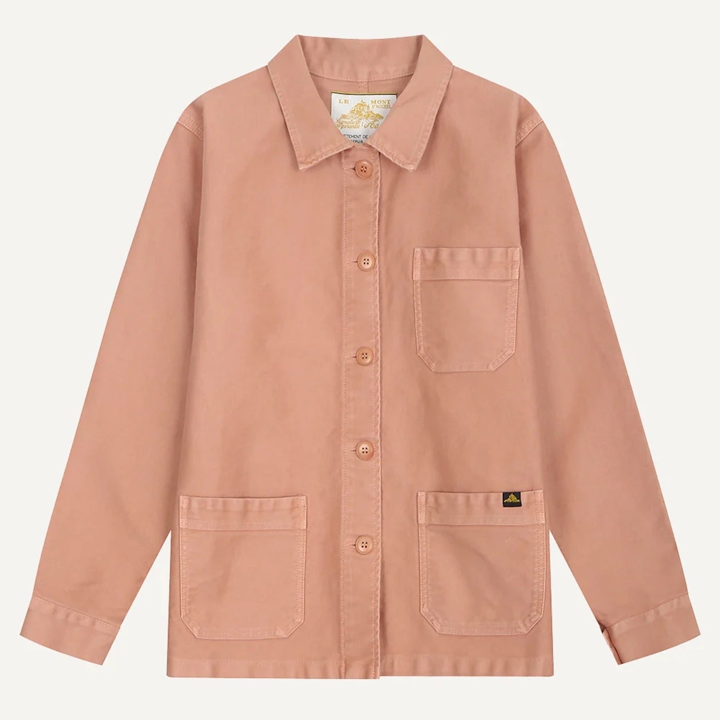 LE MONT ST MICHEL, GENUINE WORK JACKET, ROSE, MEN