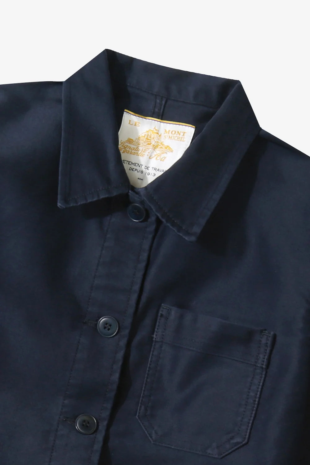 LE MONT ST MICHEL, GENUINE WORK JACKET, NAVY, WOMEN