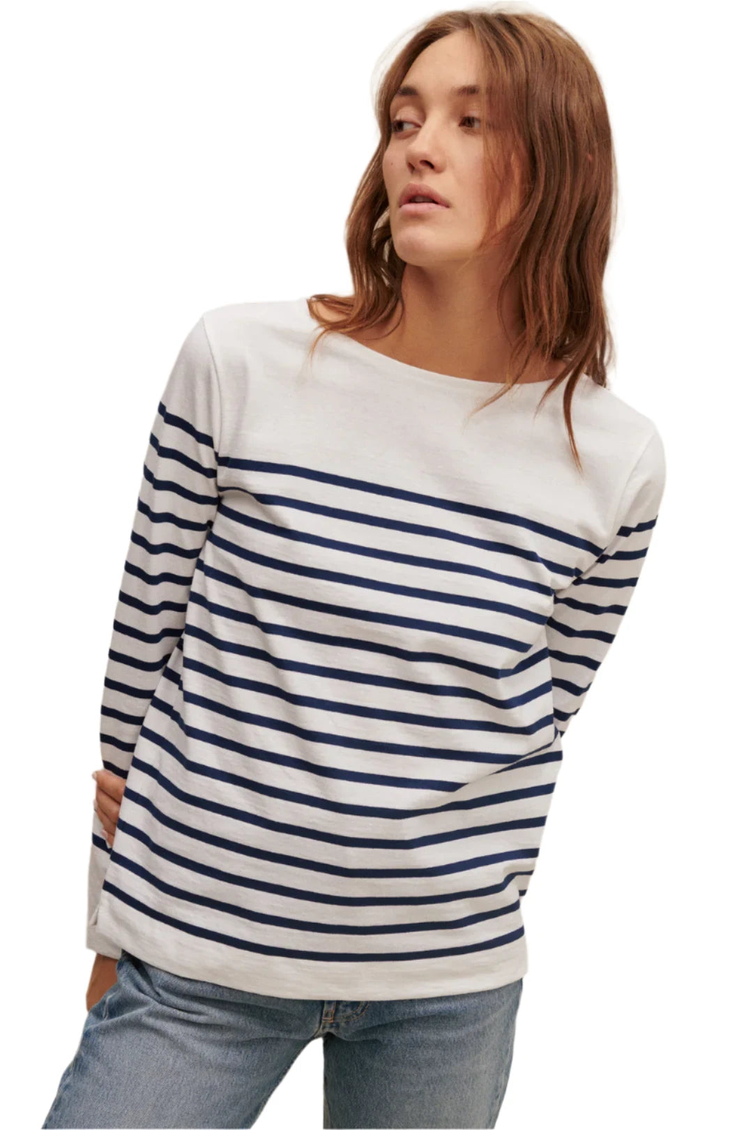 Le Minor, Marinère, White / Navy, Female