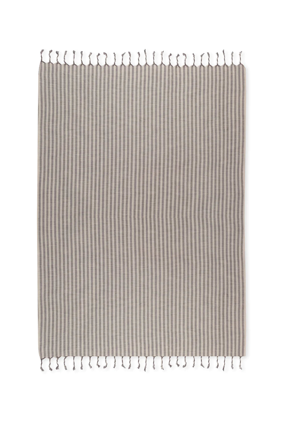 HAMAM TOWEL, MIZAR & CALOR, GREY STRIPED