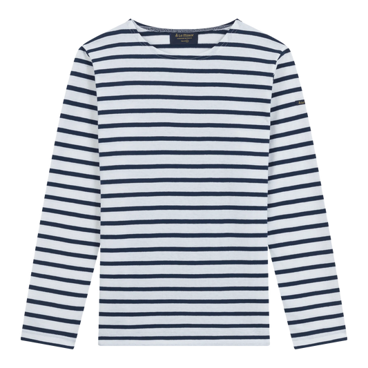 LE MINOR, MARINIÈRE, WHITE / NAVY, HOMME