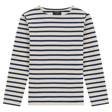 Le Minor, Marinère, Ecru / Navy, Female